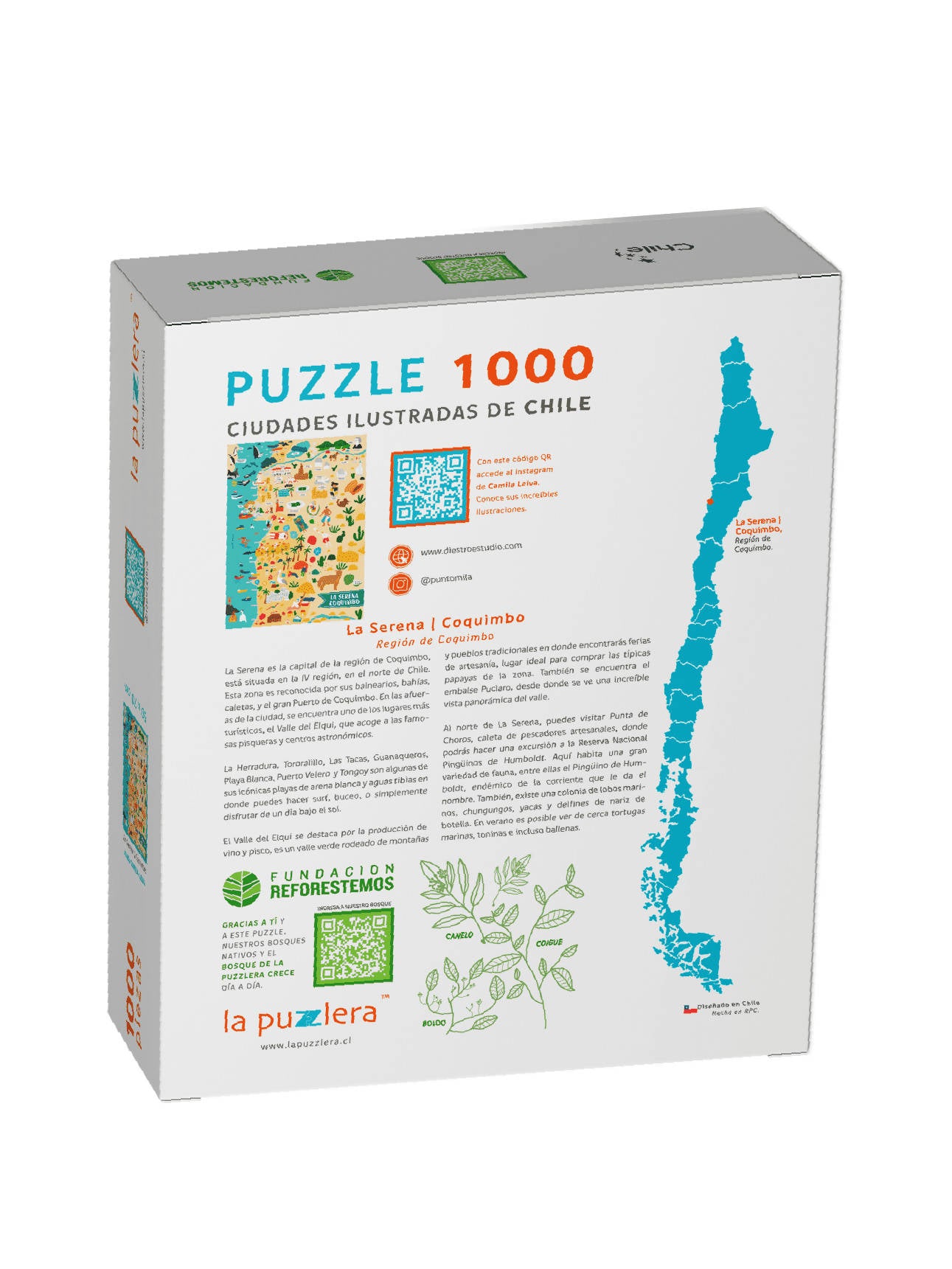 Puzzle La Serena/ Coquimbo 1000 Piezas