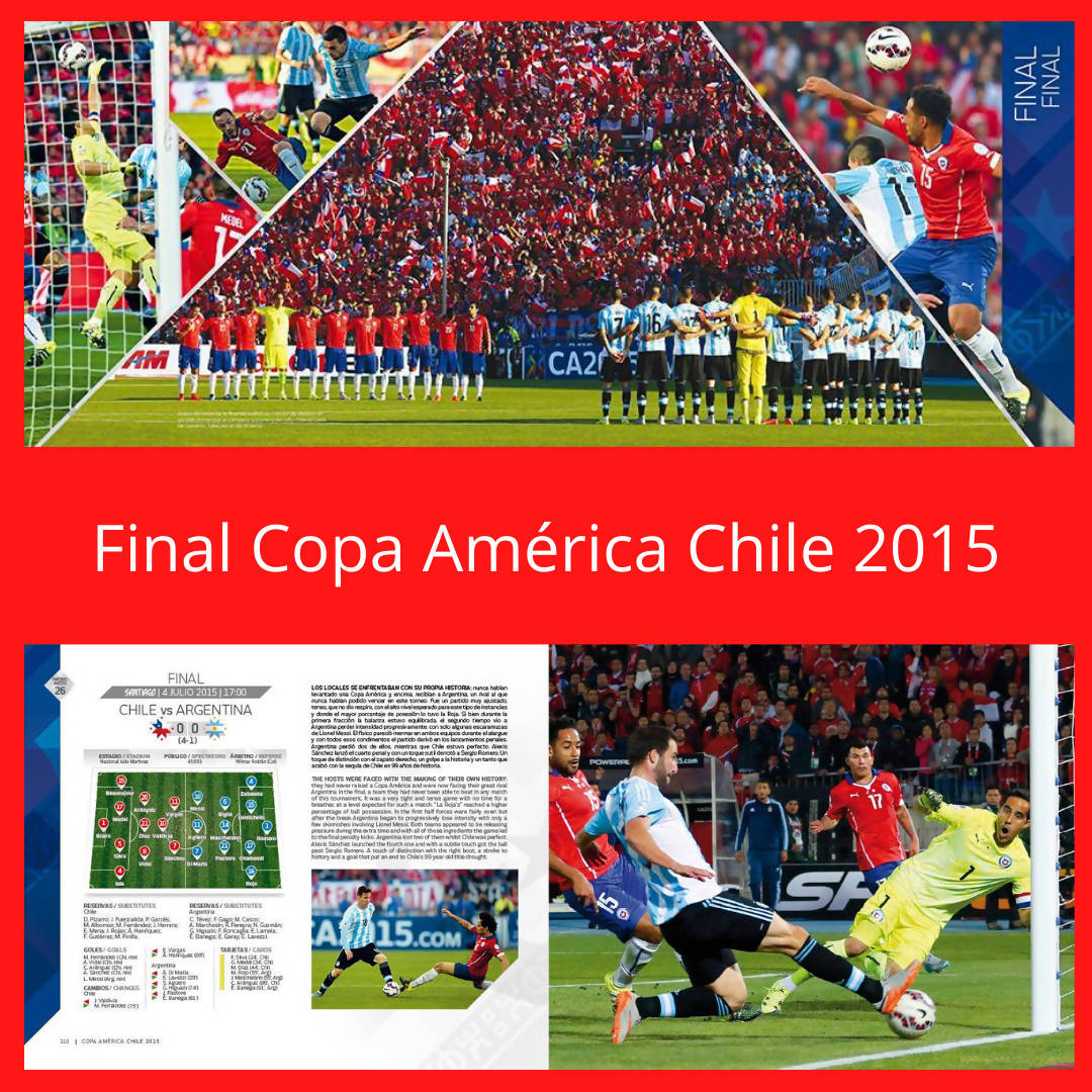 Libro Copa América Chile 2015