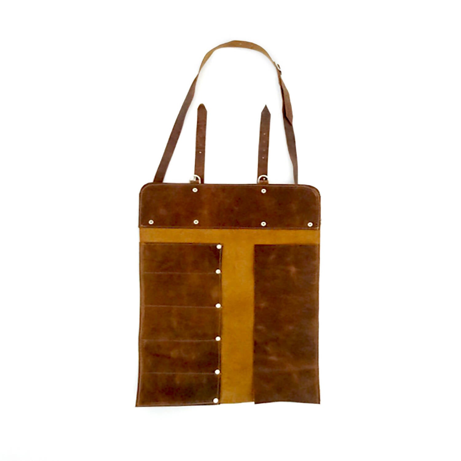 Bolso De Cuero Parrillero