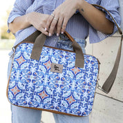 Bolso de notebook sustentable 13" y 14" pulgadas mosaico Paper Home