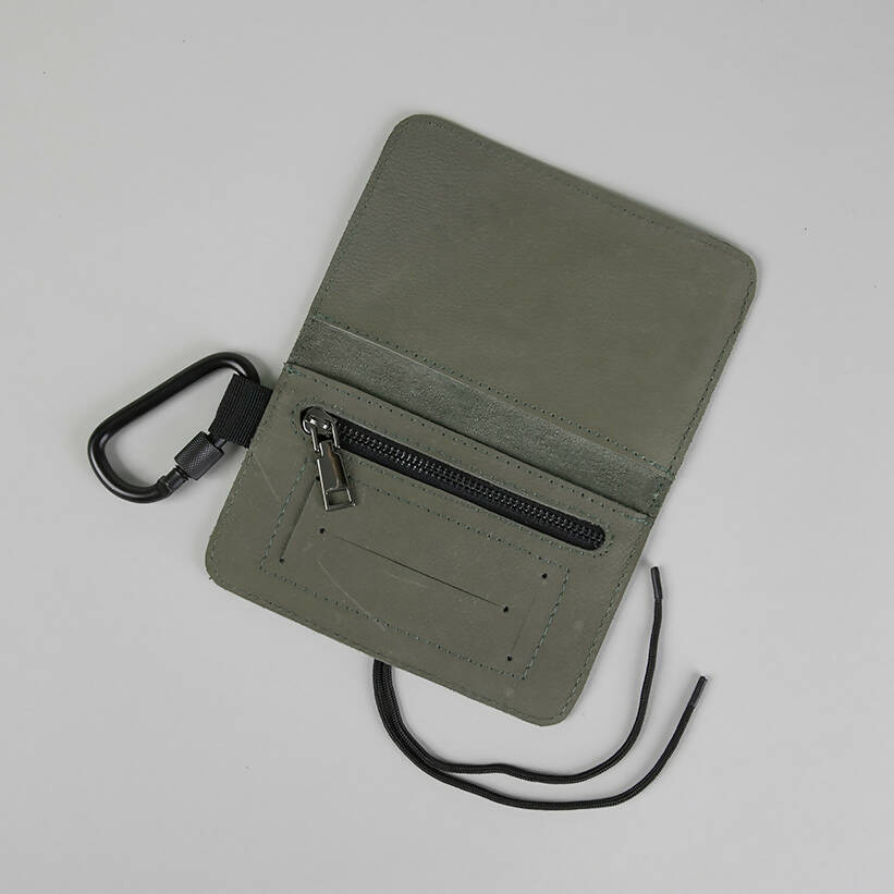 ROLLKNOT Tabaquera cuerda / Verde Militar / Negro