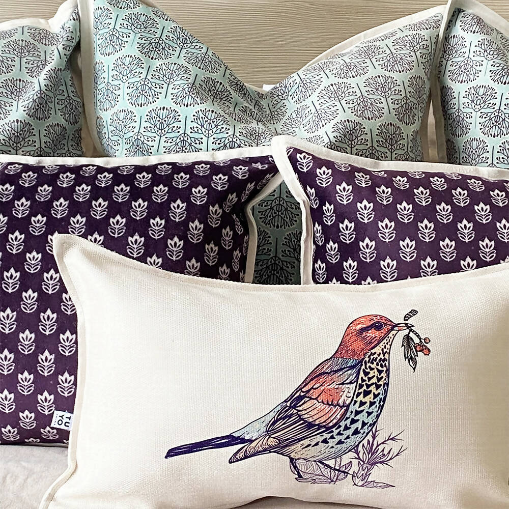 Cojín Tortola, 50 x 30