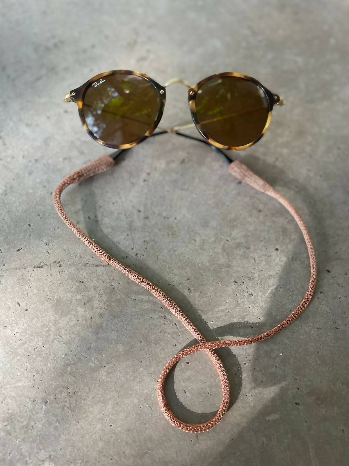 strap anteojos cobre
