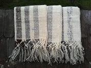 Piecera Franjas Gris