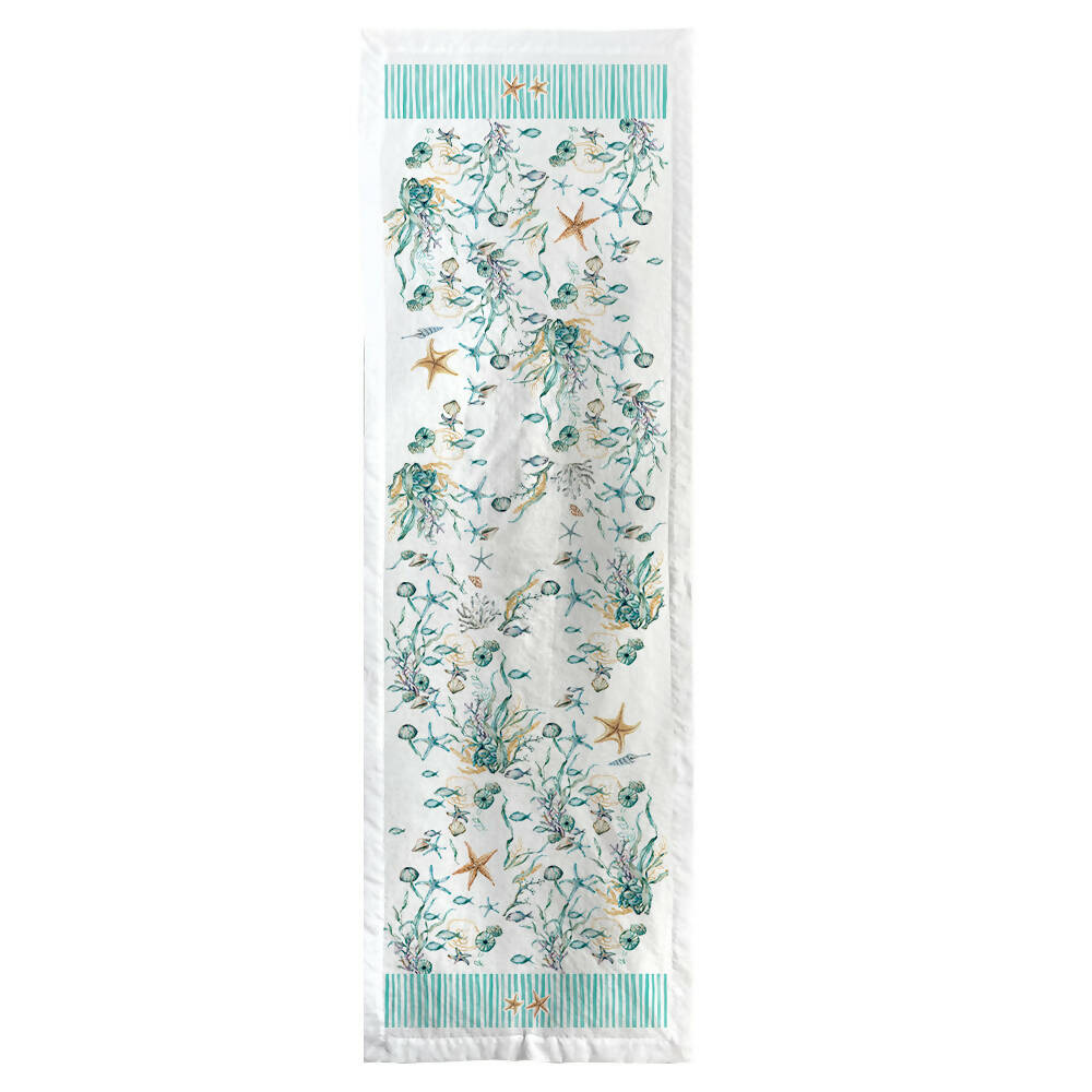 Camino de mesa velo organza Papúa