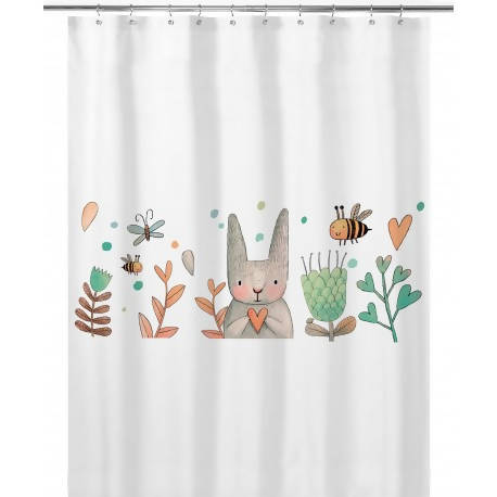 Cortina de Baño Conejito