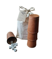 Juegos de Cachos de Cuero Café Claro