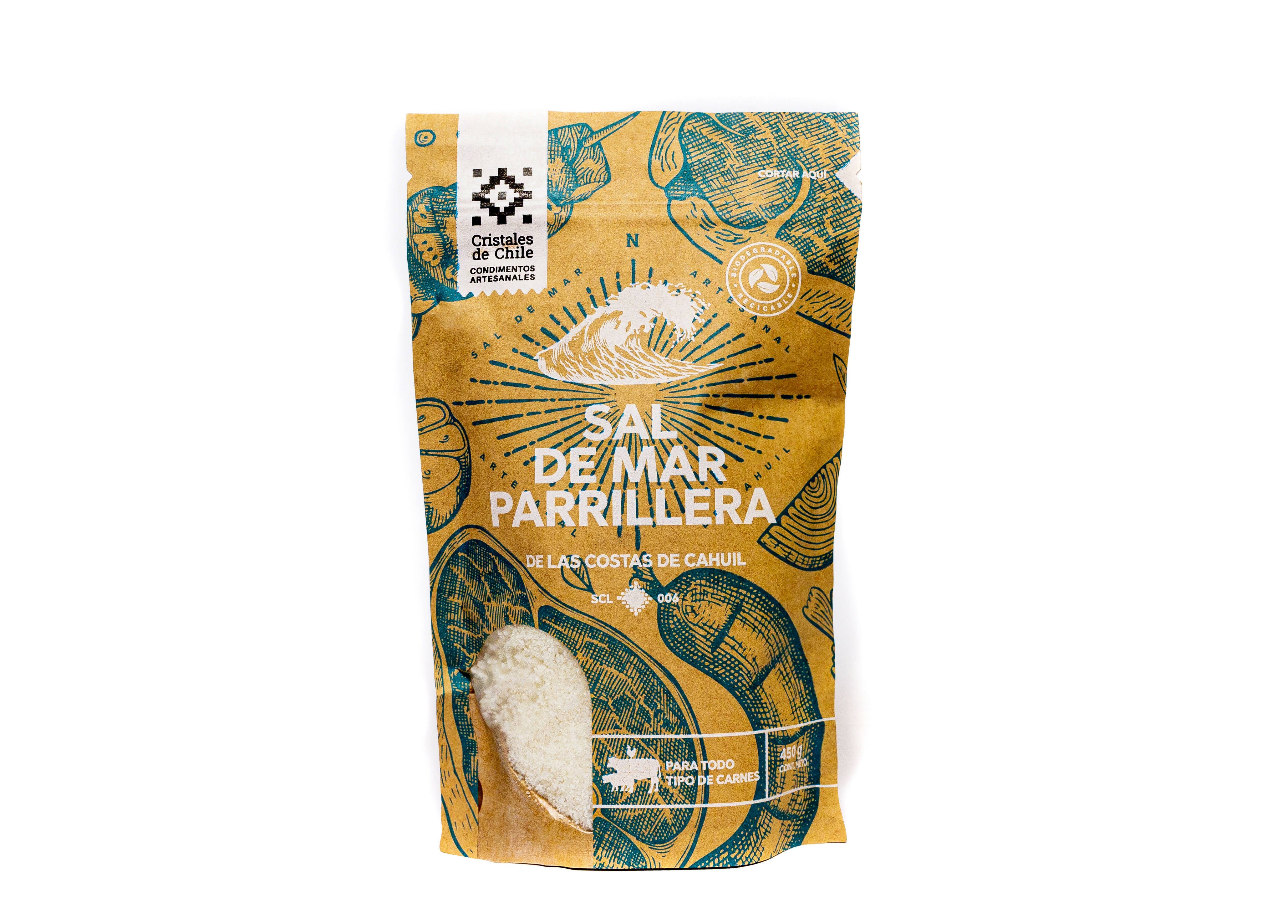 Sal parrillera de mar - Creado en Chile