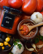 Sugo alle Olive - Salsa de tomate con aceitunas