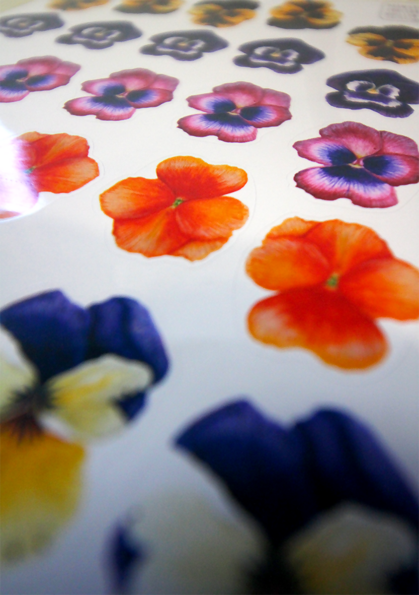 Set de Stickers Troquelados (4 láminas)